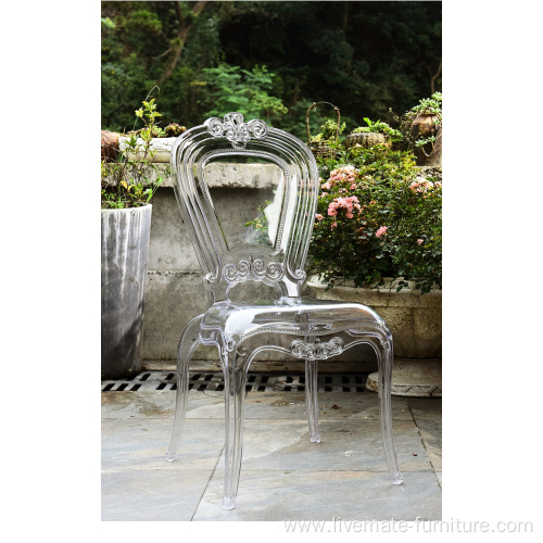 classic wedding party hot sale clear tiffany chair